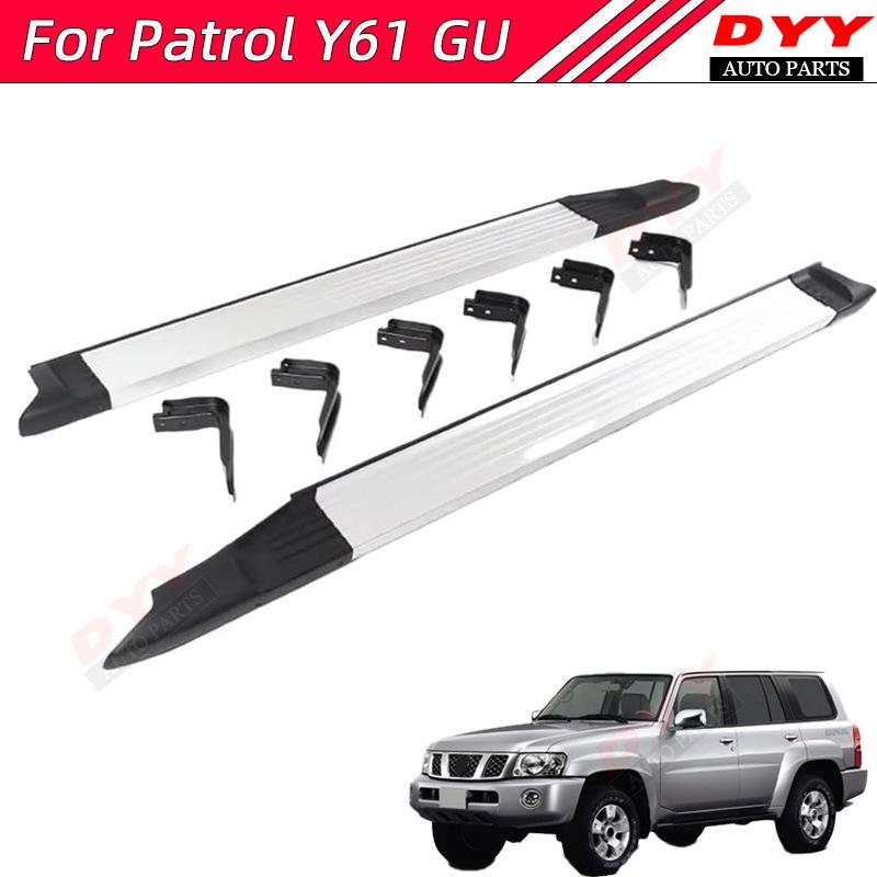 Compatible Pedals for Patrol Y61 (2005-2020), 2-door/4-door, Aluminum Alloy