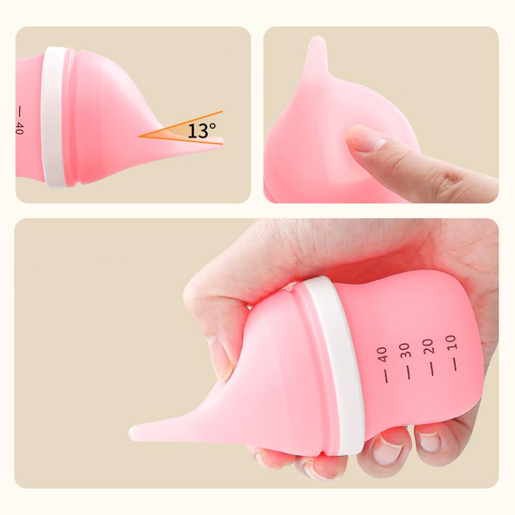 Миска для корма из бутылочки для домашних животных, полный набор поилок с тонким носиком из силикона для кошек, кормушка с защитой от укусов