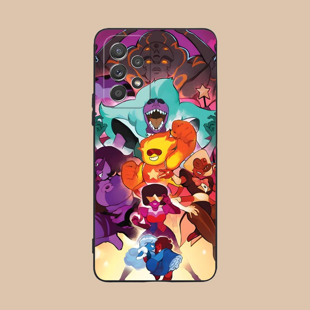 Чехол для мобильного телефона Steven Universe для Samsung Galaxy M55 54 42 35 34 33 32 23 22 15 14 13 12 F55 5G Цветной Защитный Чехол для Телефона