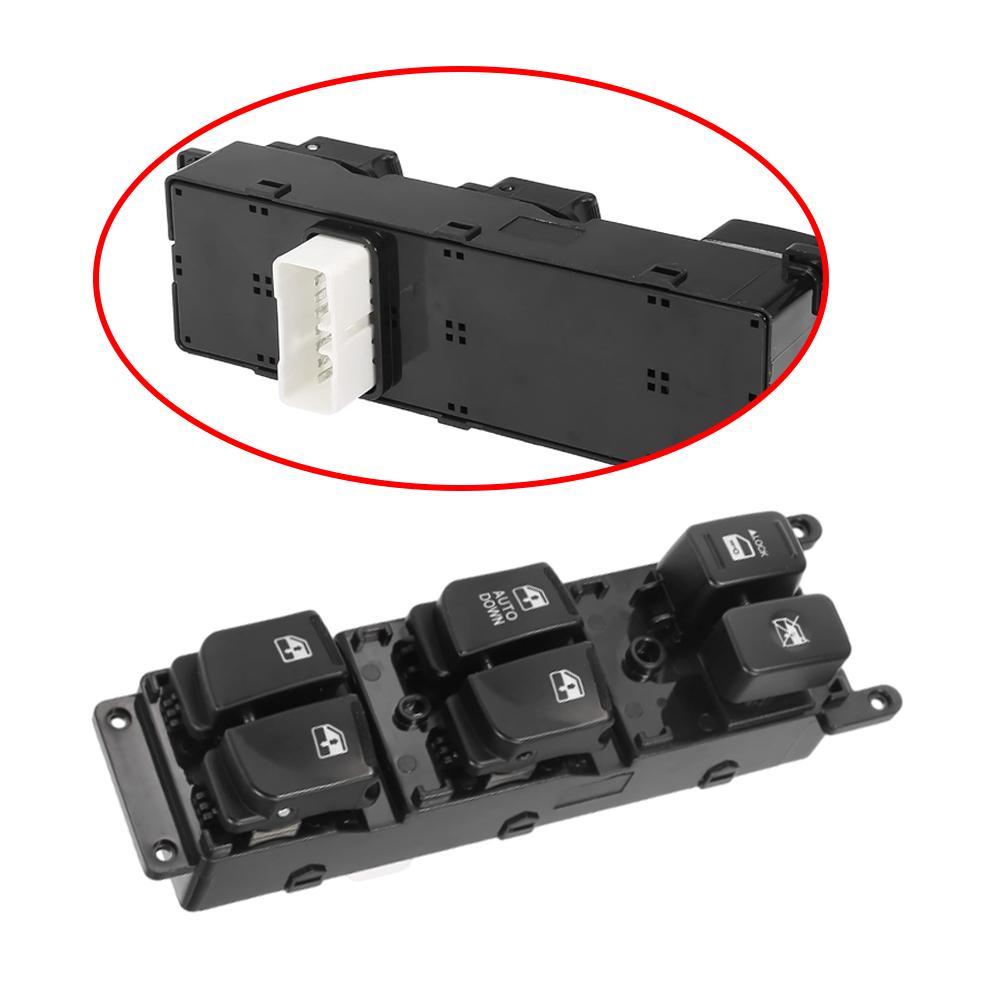 1Pcs Master Driver Side Power Window Switch for Hyundai Accent 2006-2007 93570-1E000 93570-1E110 93570-1E030 Replacement