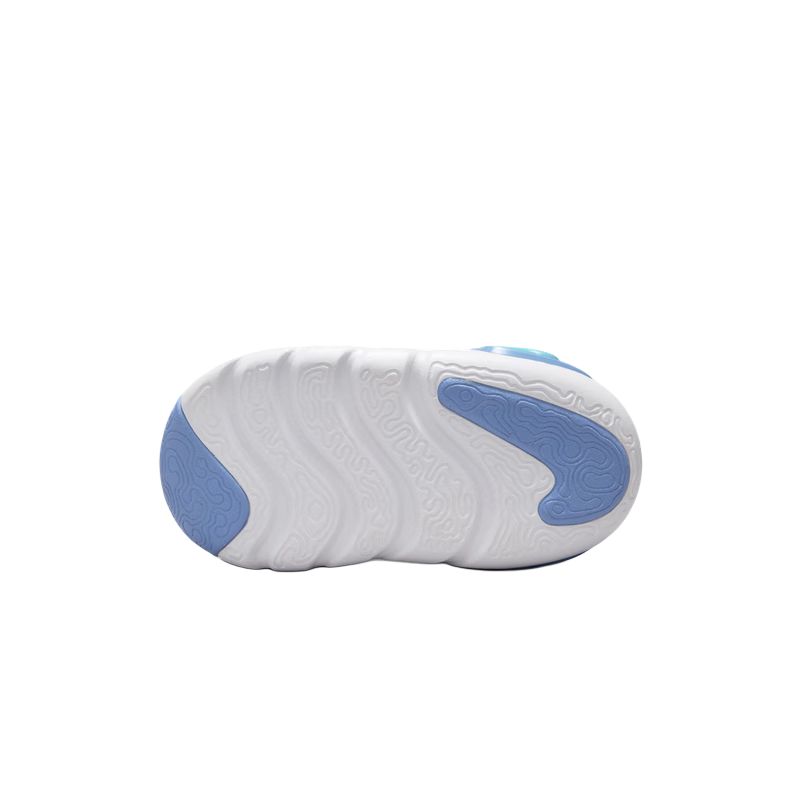Nike Dynamo 2 EasyOn Slip Resistant Anti Kick Low top Toddler Shoes White Blue Infant And Toddler FD0554-004