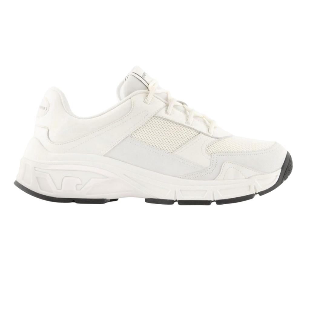 Emporio Armani Mens Leather Trainers