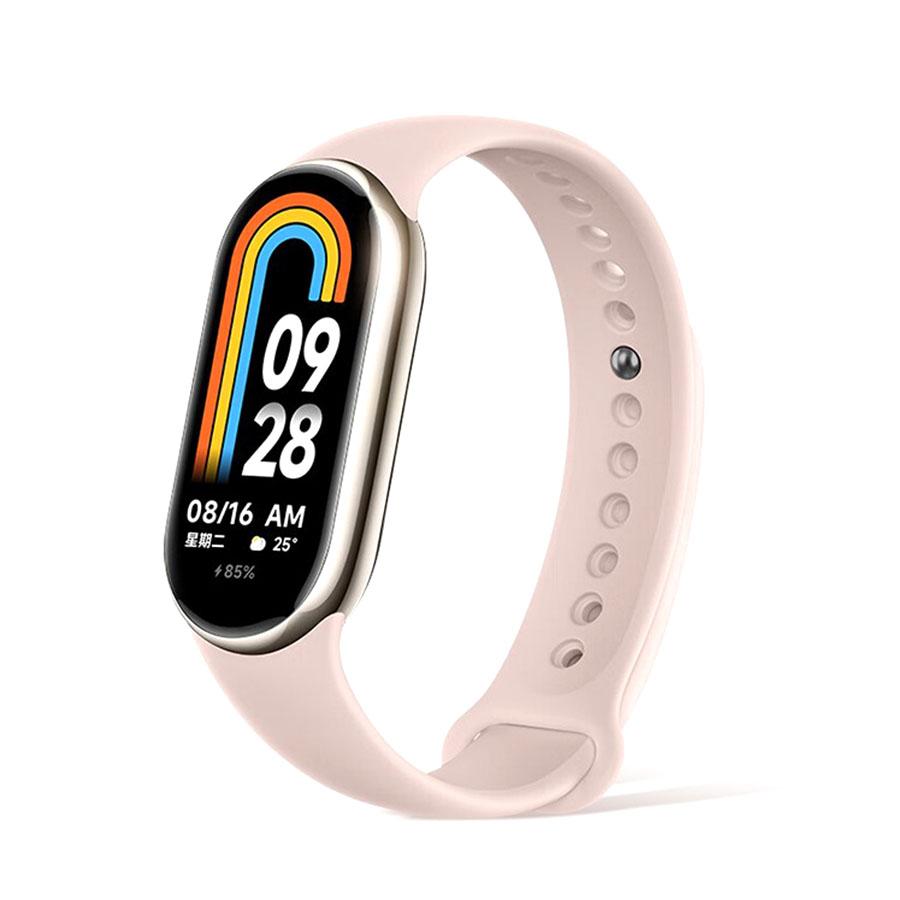 Браслет для Mi band 8 9 10 Ремешок Спортивный Силиконовый умные часы correa Аксессуары Сменный ремешок xiaomi Mi band 9 nfc ремешок