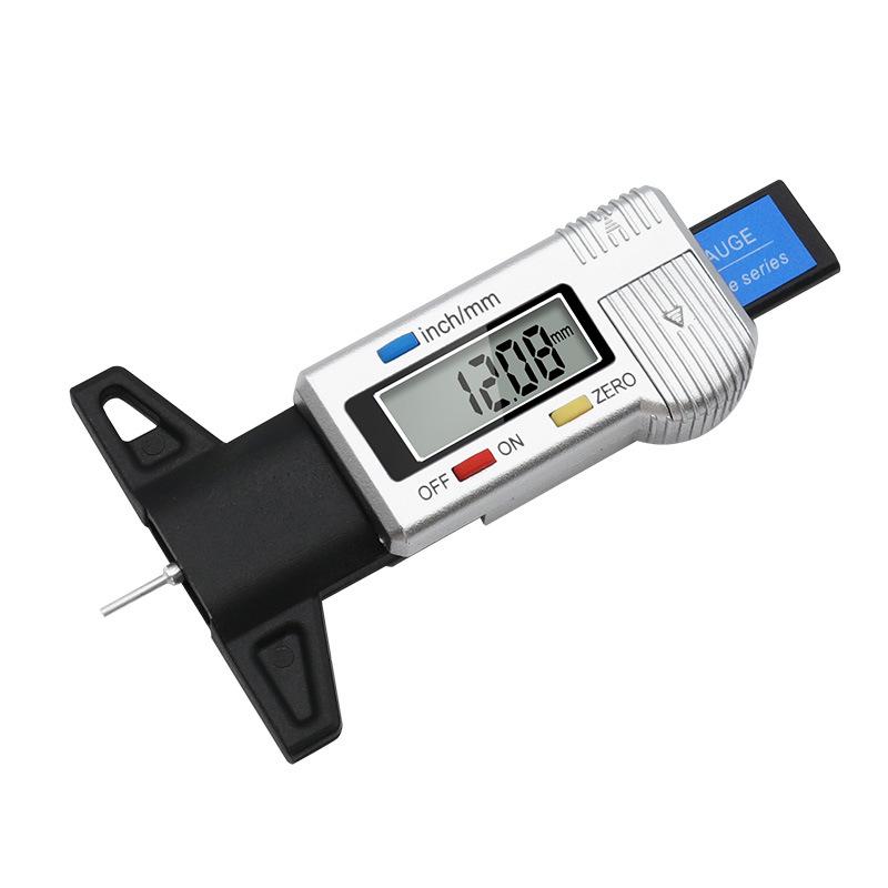 Цифровой измеритель глубины протектора шин - электронный штангенциркуль для определения износа автомобильных шин