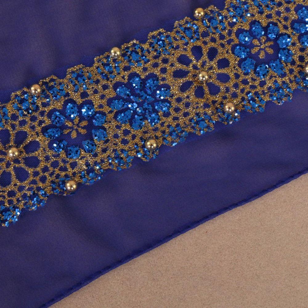 Multicolor Chiffon Headscarf Chiffon Material Malaysian Scarf Trendy Women Headwear Gift