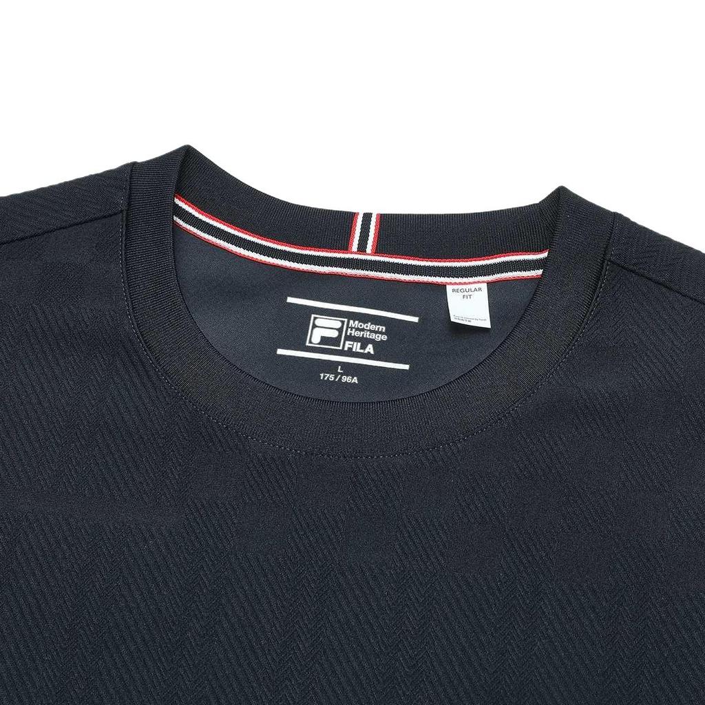 Fila Серия Modern Heritage Приятный к коже Мягкий Удобный Свитшот с круглым вырезом Мужской Свитшот Легендарный-синий F11M341214F-NV