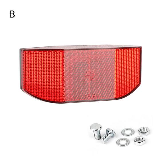 1 комплект велосипедного отражателя, комплект велосипедных передних и задних отражателей высокой видимости, велосипедный безопасный предупреждающий отражатель для улицы