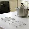 Подставки из нержавеющей стали, термостойкие, изолированные, подставки под горячее, коврики под тарелки, подставки под столовые приборы, декор обеденного стола, держатели для противней, фритюрница
