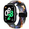 Elastic Braided Magnetic Strap for Redmi Watch 4 Band Adjustable Woven Nylon Bracelet Wristband for Xiaomi Mi Band 8 Pro
