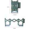 Retractable Bookstand with Pen Holder Integrated Desktop Book Storage Rack Baffle Book Clip Folding and Fixed