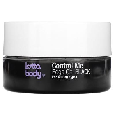 Control Me, Edge Gel, черный, с маслами кокоса и ши, 2,25 унции (63,7 г)