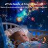 Galaxy Star Projector Night Light 360° Rotation HD Indoor Projection Lamp 13 в 1 Planetarium Projector для спальни с белым шумом