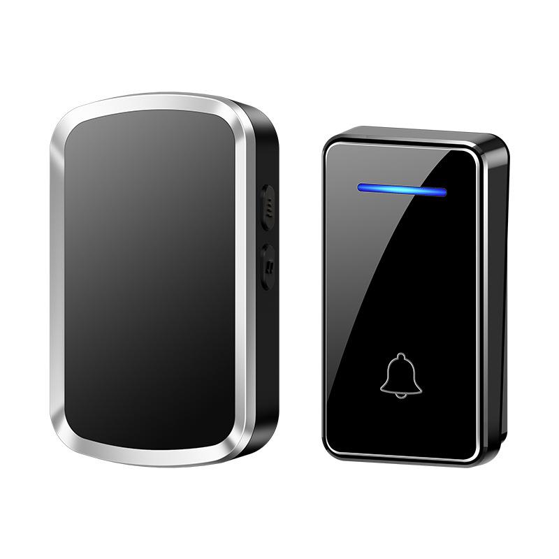 High Volume Wireless Doorbell with Long-Range Self-Powered Smart Reminder, 1 to 2 Waterproof Electronic Pager.