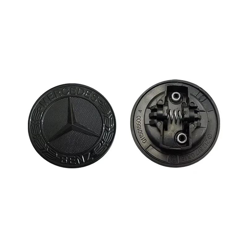Новый Для Mercedes Benz 1 шт. 57 мм Автомобильный значок на капот Значок на капот Для Mercedes Benz W124 W140 W163 W202 W203 W204 W210 W211 W2