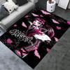 Коврик для стула Monster High с готическим принтом Анжелики, Декоративный ковер на Хэллоуин для домашнего офиса, Ковер для дивана, Подарок, Подходит для спальни, гостиной