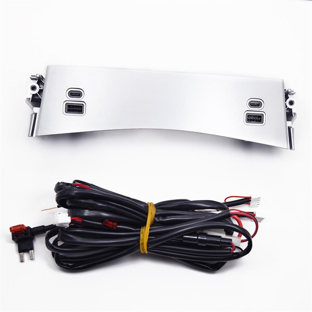 Модифицированная нижняя панель кондиционера с USB-зарядкой для Toyota Corolla 2010-2013 без отверстия