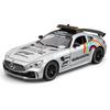 1/24 Benzs GTR AMG SAFETY CAR Supercar литая игрушечная модель автомобиля со звуком и светом детские игрушки коллекционные предметы подарок на день рождения