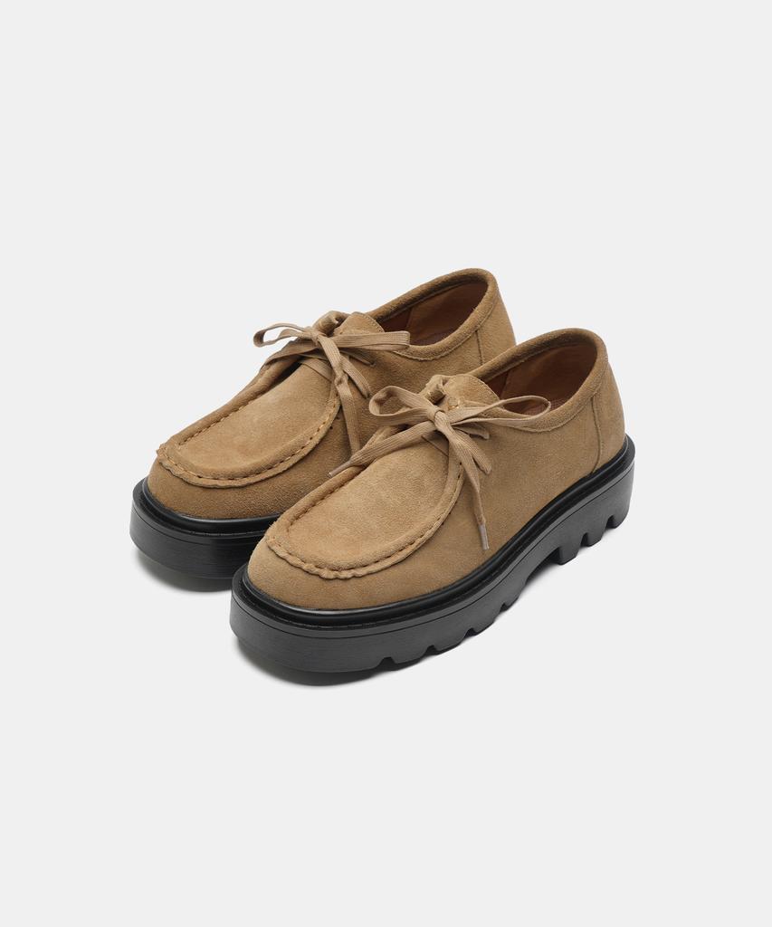 6 футов [Cody X 6 футов от Minu] Смелый массивный Wallabee-Коричневый