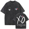 Горячая Распродажа The Weeknd Винтажные Графические Футболки Харадзюку Музыка YK Футболка с Коротким Рукавом Унисекс Готический Повседневный Футболка с Круглым Вырезом
