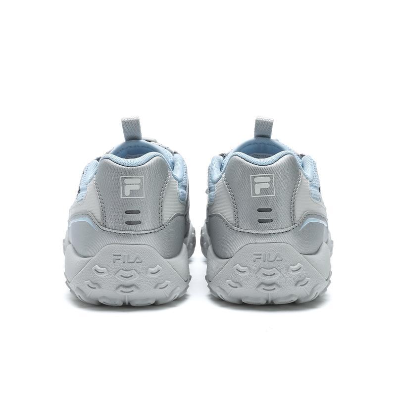 Fila Туфли-балетки Echappe Мягкие Удобные Прочные Дышащие Низкий верх Кроссовки для папы Женская обувь Серебристо-серый F12W432126FOS