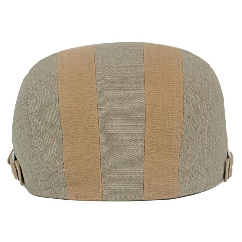 Мужской берет, хлопковая лоскутная кепка, весенне-летняя шляпа от солнца, регулируемая передняя кепка
