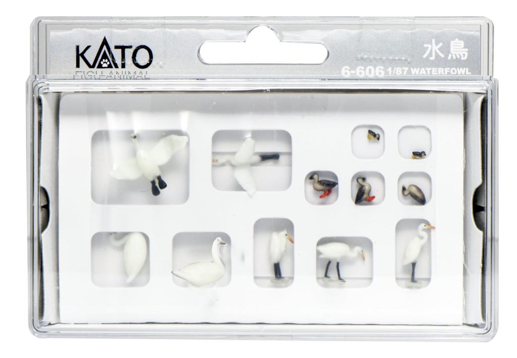 KATO Waterfowl Diorama Supplies 1/87 6-606