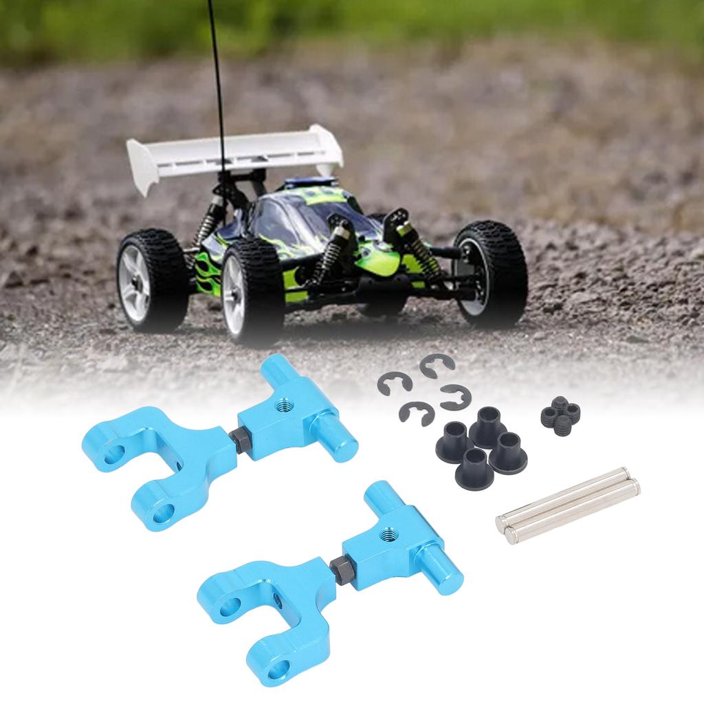 2pcs Aluminum Alloy Rear Upper Arms for TT02 1/10 RC Car Rear Upper Arms Upgrade Parts Blue