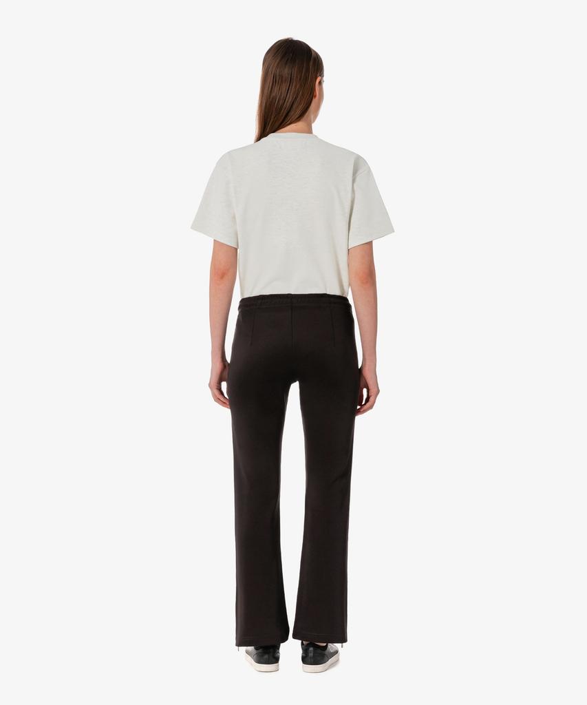 Женские брюки-джоггеры LACOSTE из интерлока и пике Xf8408-56G 3La