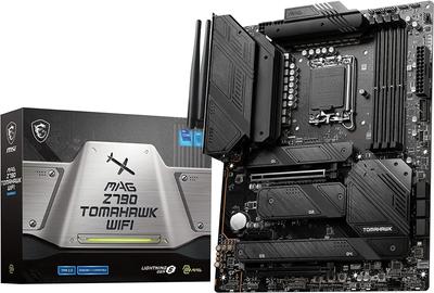 Ограниченная расширенная гарантия сроком на 1 год Материнская плата MSI MAG Z790 TOMAHAWK DDR5, совместимая с процессором поколения ATX MB6245 [версия Amazon] WIFI/A 13/12