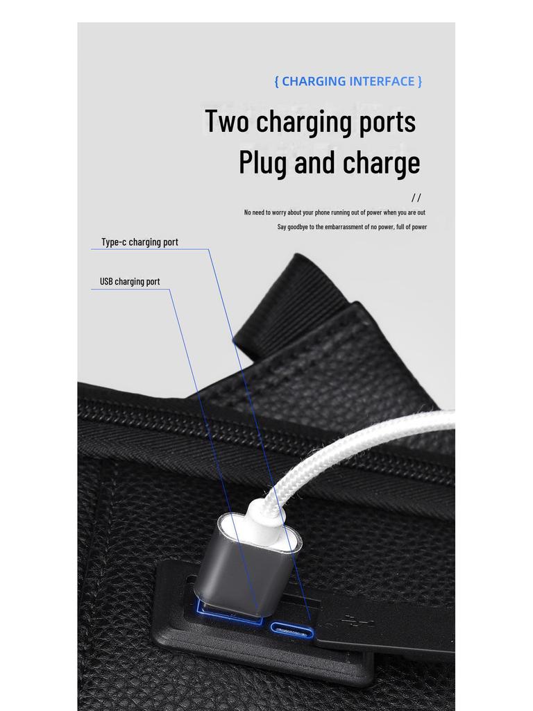 2024 Мужской многофункциональный деловой и дорожный рюкзак: Большая вместимость, для поездок на работу и отдыха, двухплечевая конструкция для ноутбуков и предметов первой необходимости