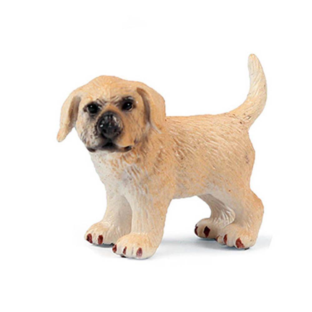 Mini Craft Simulation Dog Farm Accessories Hound Miniature Ornaments Figurines Animal Model