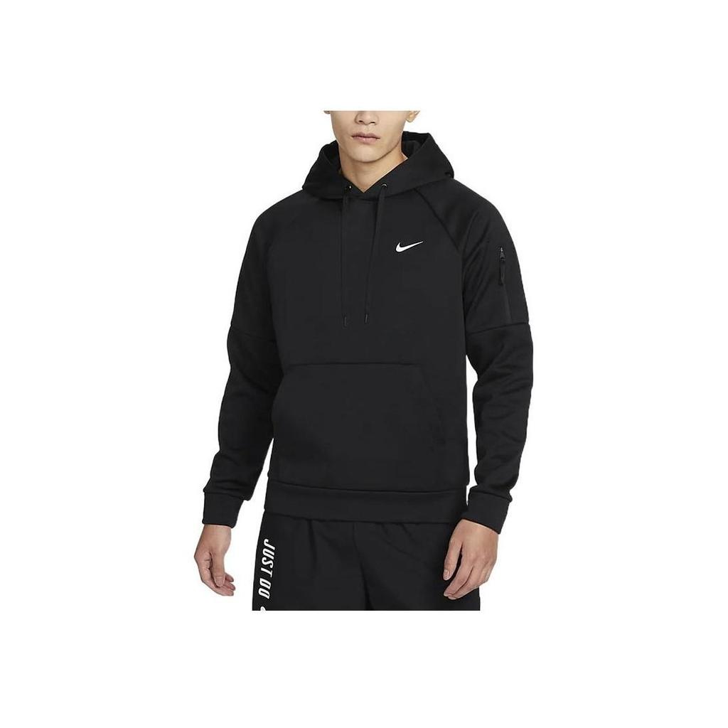 Nike Мужская толстовка с капюшоном Therma-Fit, топ, черный DQ4835-010