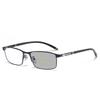Smart Progressive Photochromic Reading Glasses Men Quality Multi-Focus Anti Blue Ray Business Eyeglasses Fashion Near-farEyewear