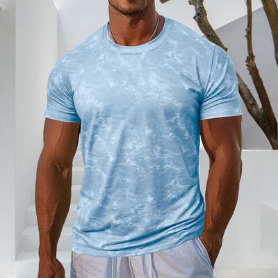 Мужская футболка Gym Muscle Tee с коротким рукавом и круглым вырезом, повседневная футболка с принтом для тренировок, уличная одежда для отпуска