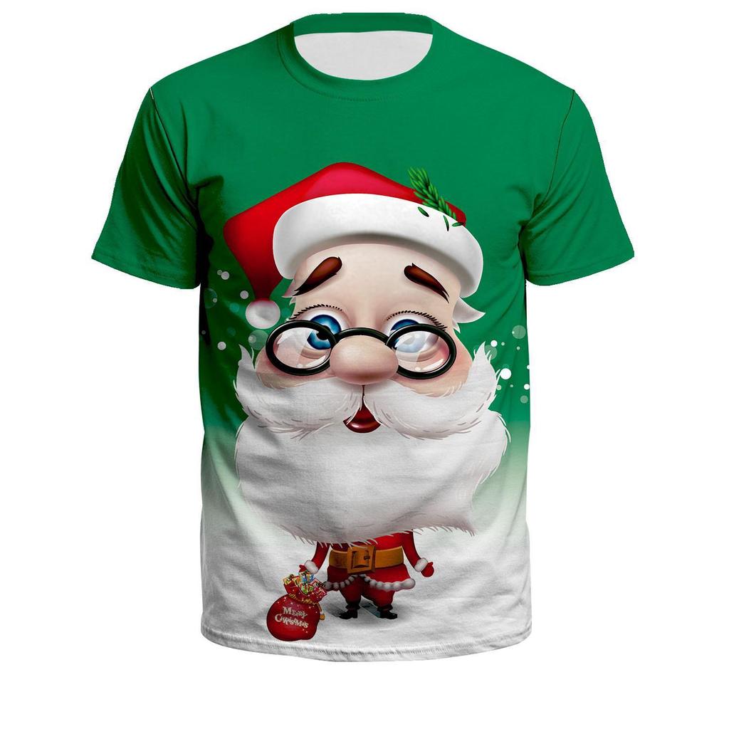 2024 Christmas Youth Short-Sleeved Couple T-Shirt