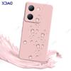 Роскошные квадратные жидкие силиконовые чехлы для VIVO Y36 V2247 4G V2248 5G 6.64" VIVOY36 360 мягкие чехлы для телефонов водонепроницаемые сумки