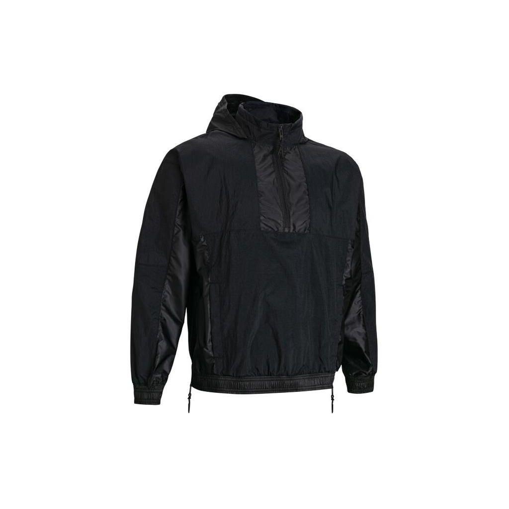 Under Armour Однотонная повседневная баскетбольная тканая куртка с капюшоном, мужские куртки, черная 1383372-001