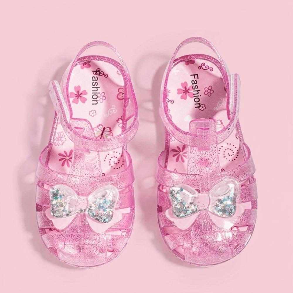 1 Pair Lightweight Girls Sandals Breathable Girls Summer Sandals Glitter Party Outfits