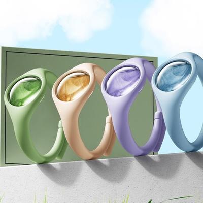 3 шт. Браслет от комаров Эфирное масло Браслет от насекомых Летний силиконовый браслет от комаров для детей и взрослых Рыбалка Кемпинг