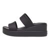 Crocs Легкие сандалии-слипоны на танкетке Женские сандалии Черные 206219-060