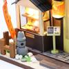Hitec Multiplex Weekender Ресторан Суши DIY Миниатюрный Дом Модель Сборный Комплект