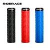 Mountain Bike Grips Ergonomic For MTB Bicycle Handlebar Cover Soft Rubber Shockproof Anti-Slip Lock On Cycling Handle Bar Grips