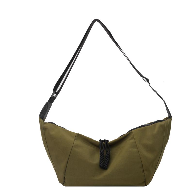 Сплошная цветная сумка большой емкости, женская сумка для пельменей, портативная дорожная сумка через плечо