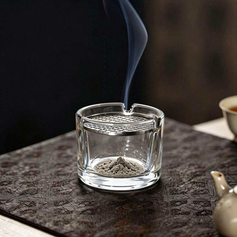 Creative Incense Burner Glass Fragrance Censer Craft Ornament Aromatherapy Stove Indoor