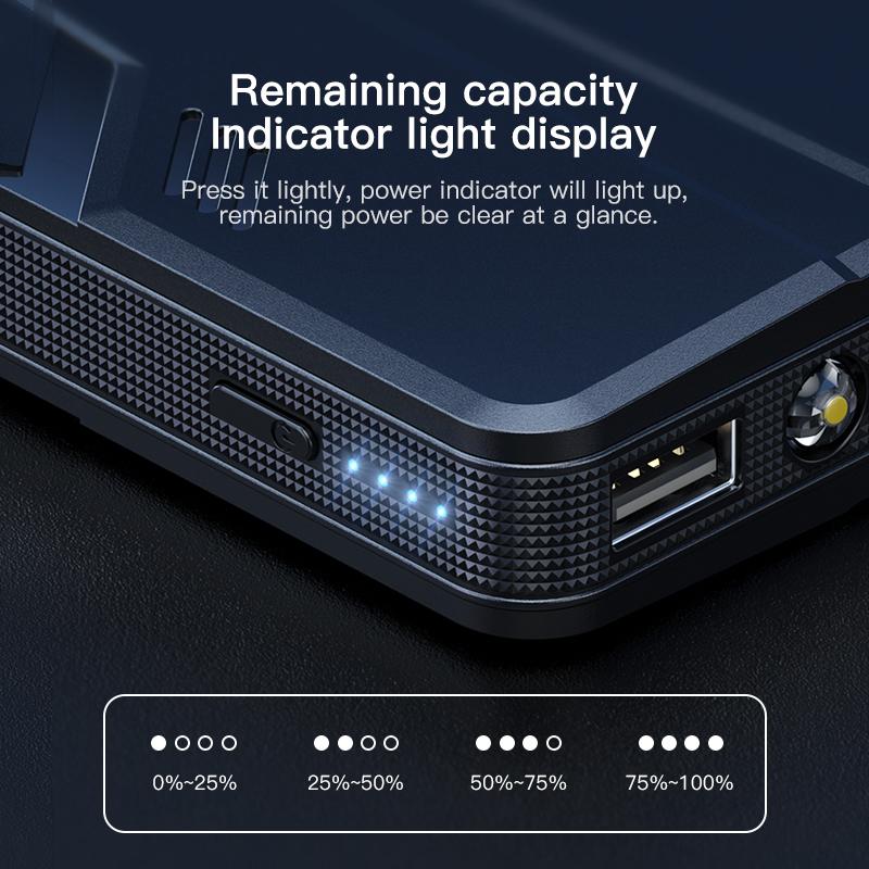 ZapZone автомобильный пусковой аккумулятор 20000 мАч портативный внешний аккумулятор 12 В 600 А автомобильный аварийный усилитель аккумулятора для 5.0 л автомобильного стартера