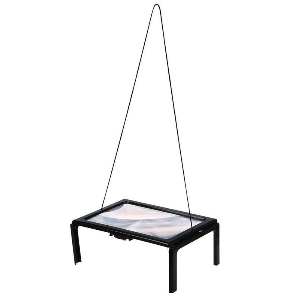 ПВХ чтение увеличительное 3X увеличительное стекло страница оптическое увеличение новый светодиодный объектив стол для шитья