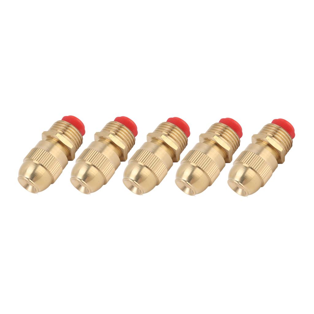 10Pcs G1/2 Male Thread Sprinkler Nozzle Garden Irrigation Water Spray Head Adjustable Watering