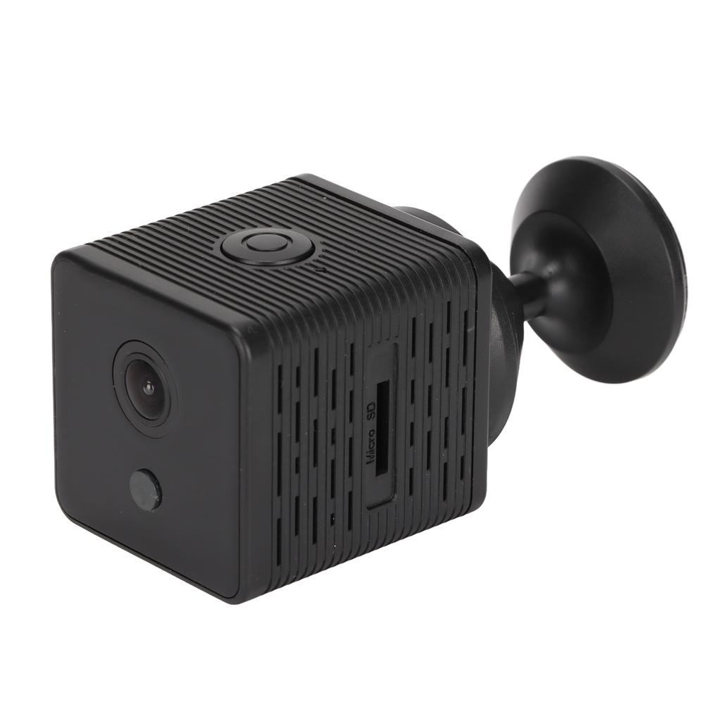 Мини-камера 1080P WiFi с функцией обнаружения движения и ночного видения, миниатюрная видеокамера для домашней безопасности и спорта