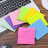 8Pcs with Lines Memo Pad Paper 8 Rainbow Color Writing Memo Pad Student Writing Marker  Notepad