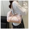 Y2K Underarm Bag French Tote Bag Trendy Bow Ribbon Shoulder Bag  Women